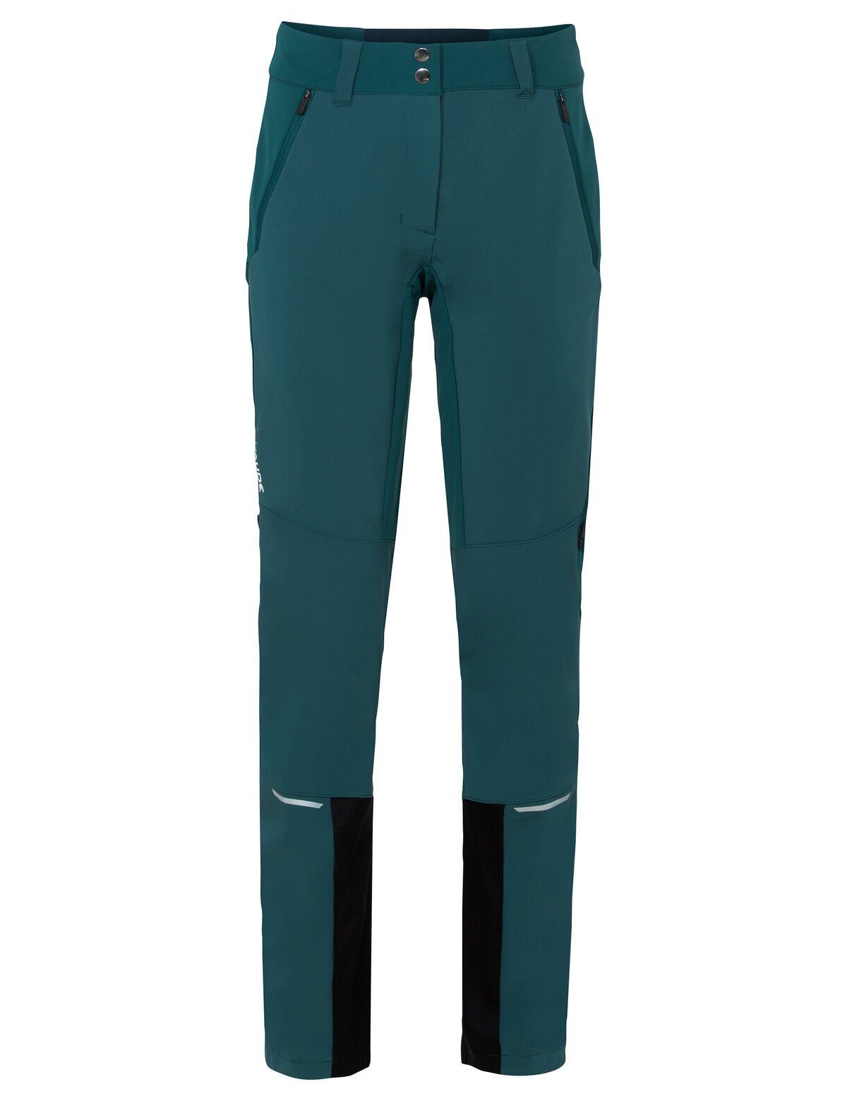 VAUDE Funktionshose Women's Larice Pants IV (1-tlg) Grüner Knopf mallard green