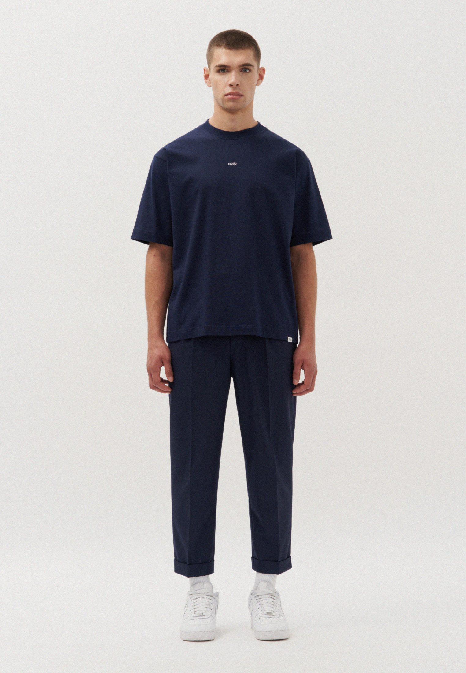 studio seidensticker T-Shirt Studio 1/2 Rundhals Uni