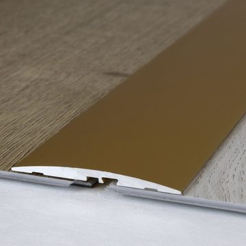 PROVISTON Übergangsprofil Aluminium, 58 x 1000 mm, Silber, Übergangsschiene Boden