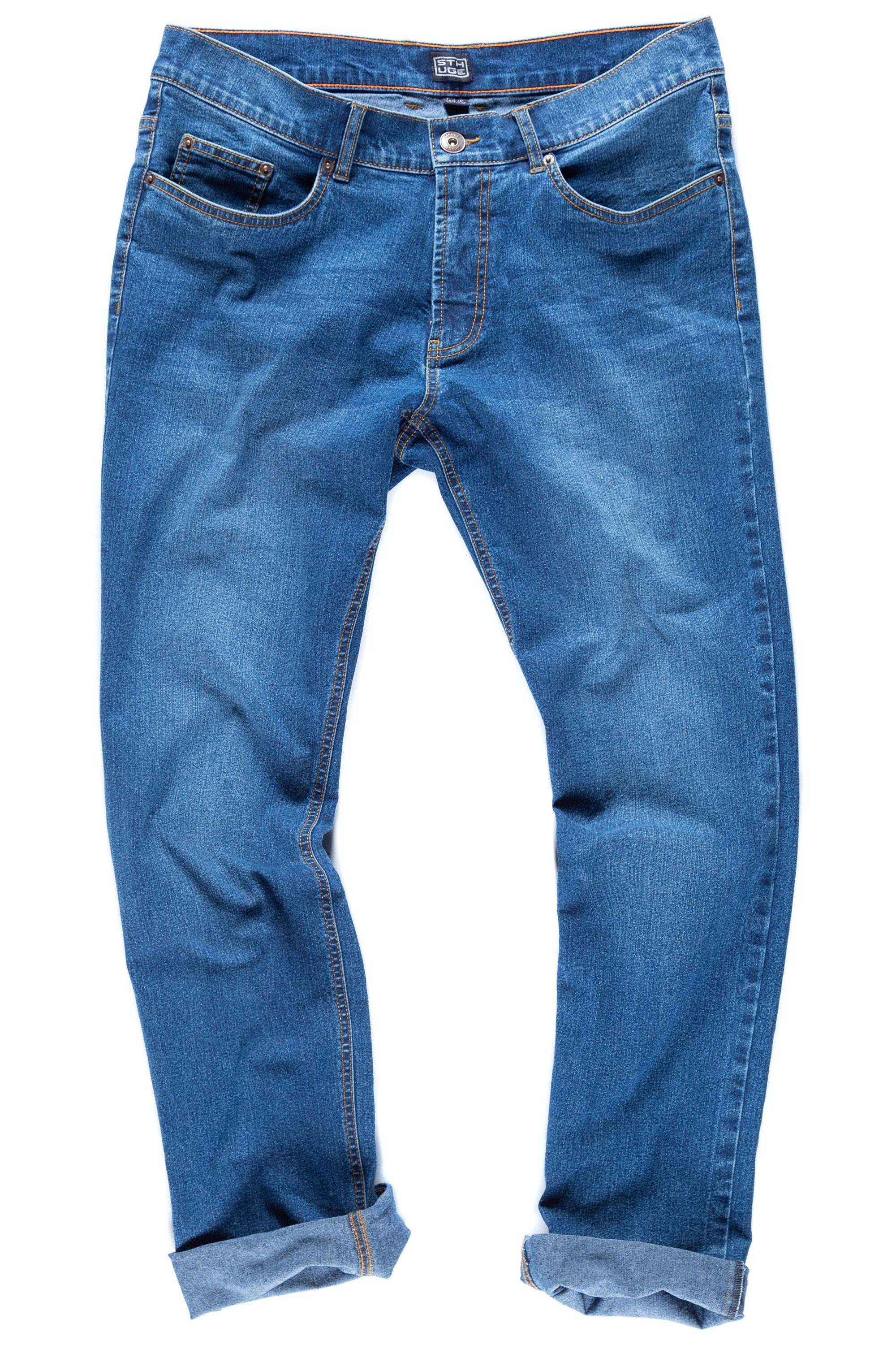 STHUGE 5-Pocket-Jeans STHUGE Jeans Bauchfit Regular Fit 5 Pocket günstig online kaufen