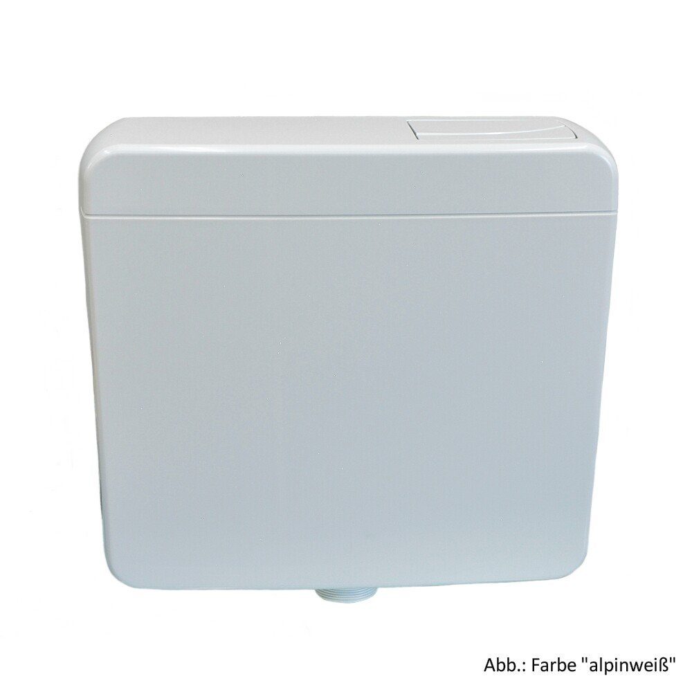 WC-Anschlussrohr WC-Spülkasten 928/2V tiefhängend mit 2-Mengen-Spülung, alpinweiß