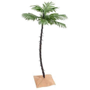 vidaXL LED Baum Künstliche Palme LED Warmweiß 72 LEDs 120 cm