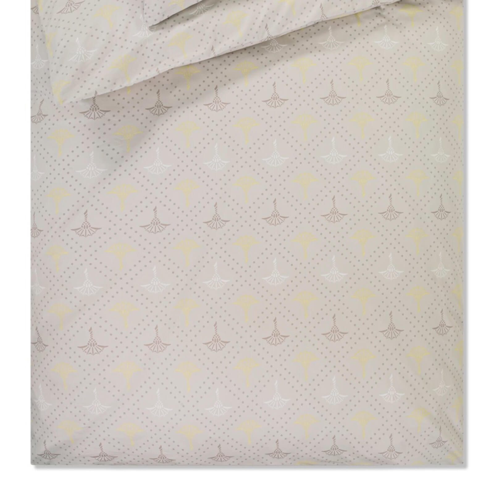 JOOP! Bettwäsche Cornflower Charm 4117 03 Vanilla, Mako-Satin, 2 teilig, Cornflower, Gepunktet