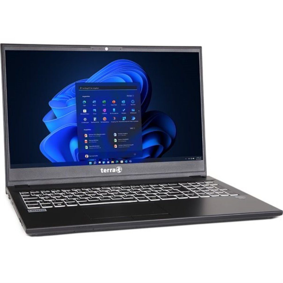 TERRA MOBILE 1516A Notebook (15,60 cm/15.6 Zoll, Intel Pentium Silber,  Intel® Iris® XE Graphics, 240 GB SSD, Windows 11 Pro, 4GB, 240GB, HDMI,  VGA, DVD-Laufwerk)