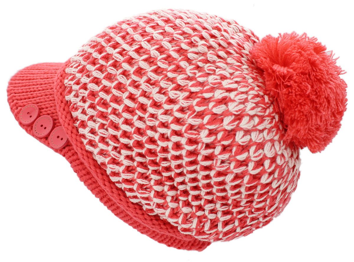 dy_mode Schirmmütze Damen Strickmütze Bunt Gestrickte Schirmmütze Winter Mü günstig online kaufen