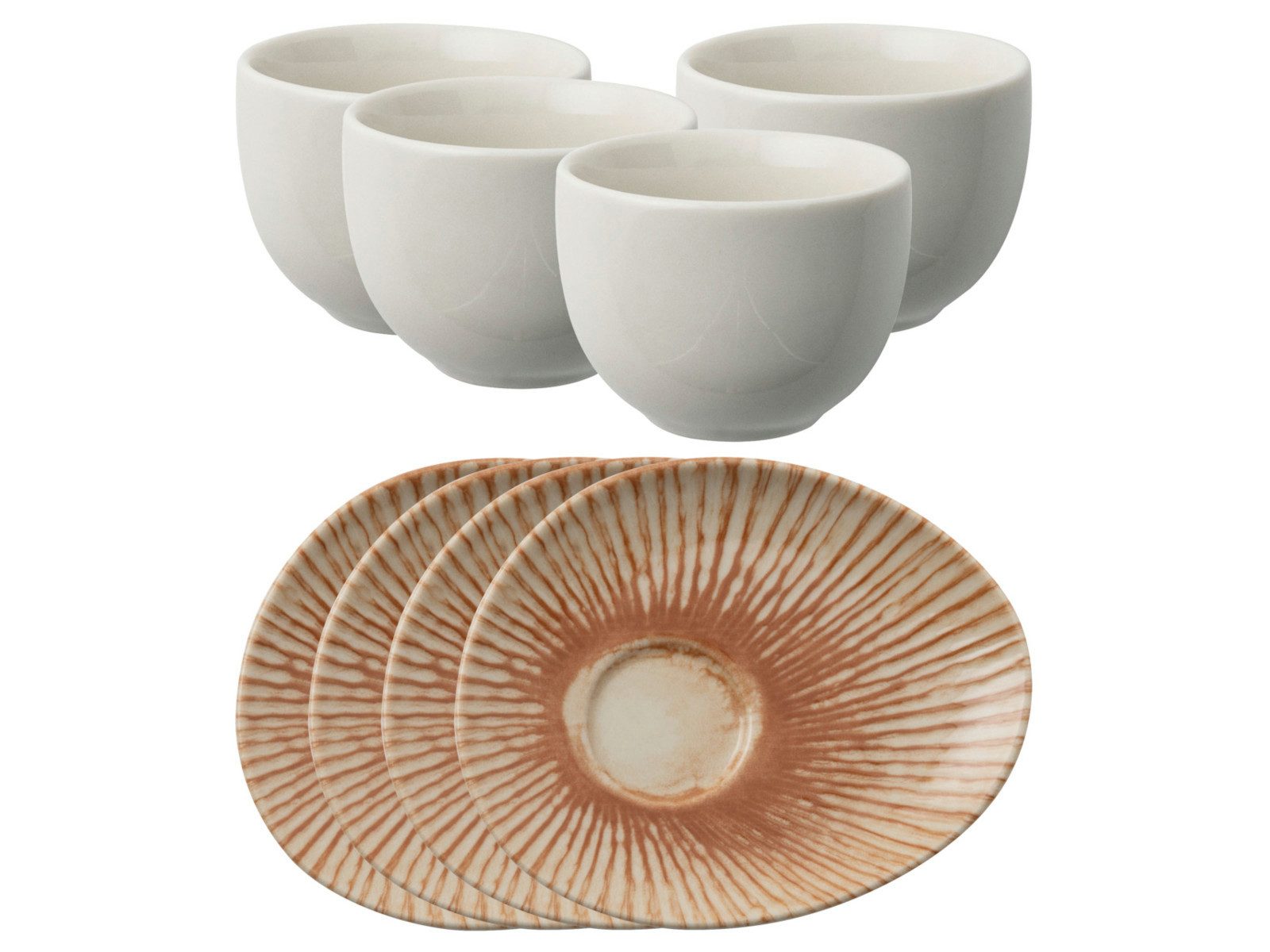 Rosenthal Кофейный сервиз Arthur Krupp Stoneware Sunlight Red Kaffeeset 8tlg, Steinzeug