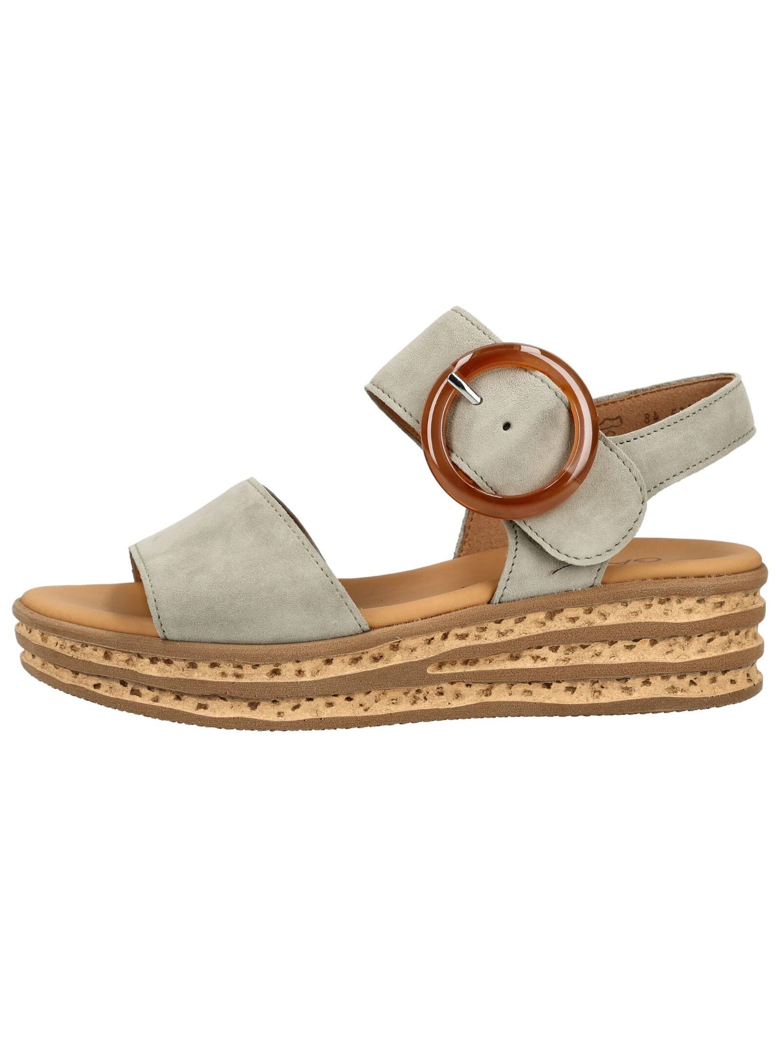 Gabor Gabor Sandalen Leder Keilsandalette