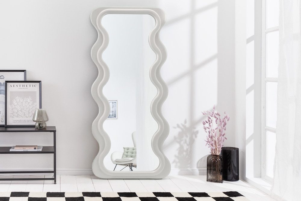 riess-ambiente Wandspiegel CURVY 160cm weiß - günstig online kaufen