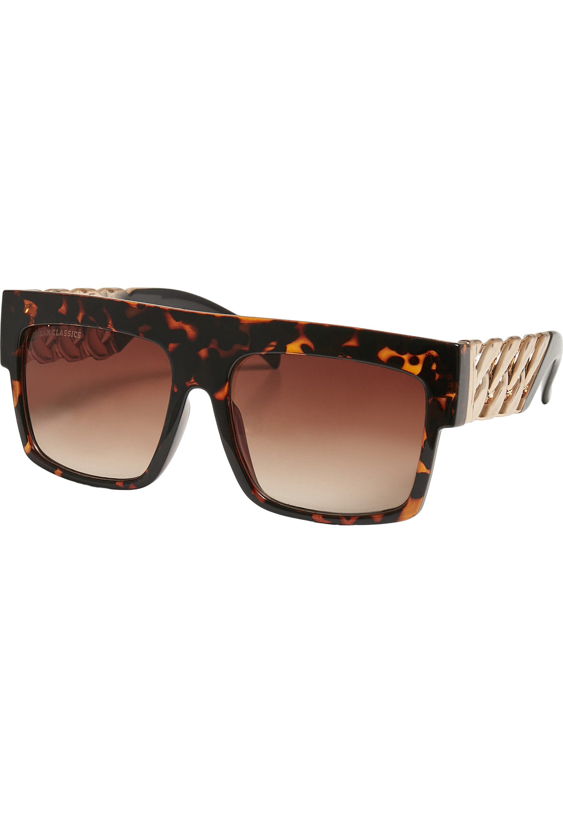 URBAN CLASSICS Sonnenbrille Urban Classics Unisex Sunglasses Zakynthos with Chain