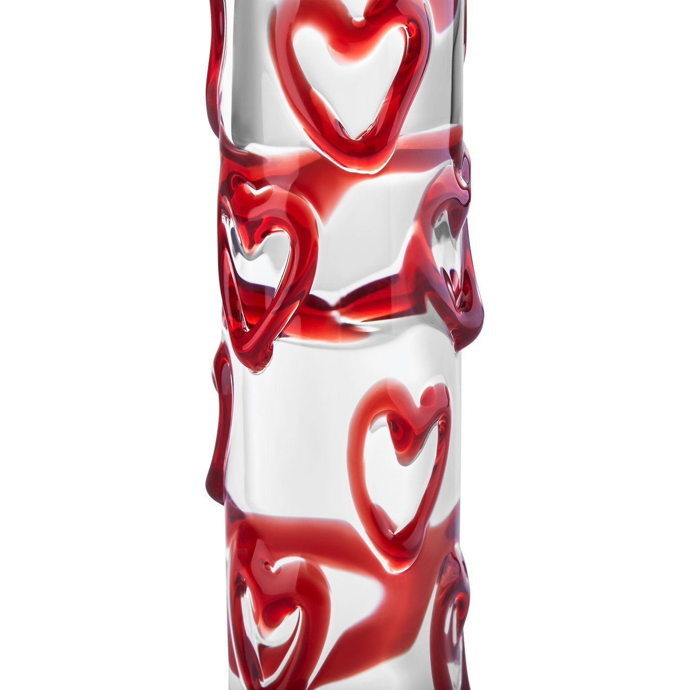 & anale & (17,5cm), Glass' EIS erwärmbar; Of für Dildo Spiele EIS kühl- vaginale 'Heart