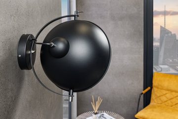 riess-ambiente Wandleuchte STUDIO 38cm schwarz / gold, ohne Leuchtmittel, Wohnzimmer · Metall · Industrial · Schlafzimmer