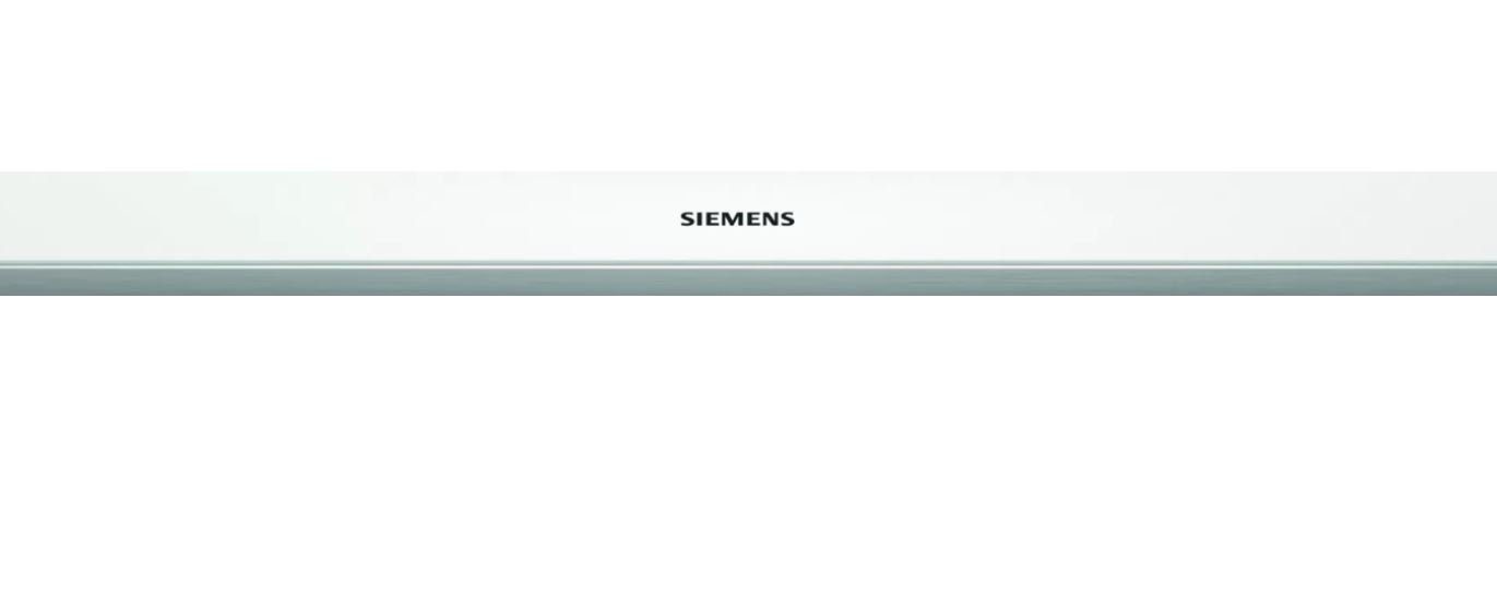 SIEMENS Montagezubehör Dunstabzugshaube LZ46521 Griffleiste weiss 60 cm für Flachschirmhauben (1 St), Griffleiste weiss 60 cm