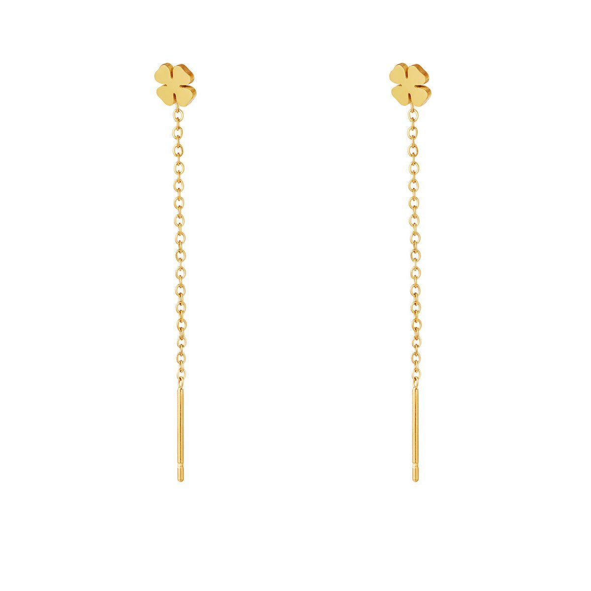 Cala Rose Paar Creolen CLOVER