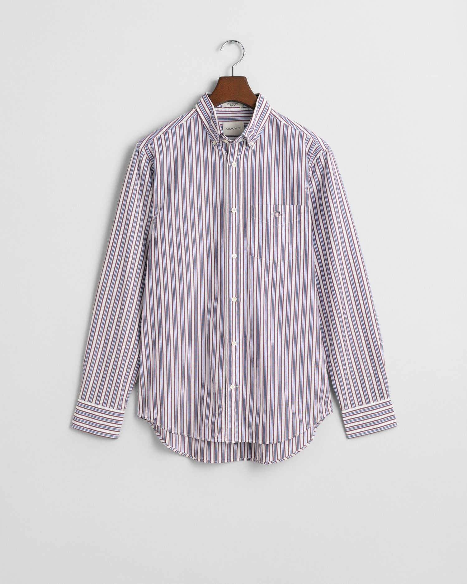 Gant Langarmhemd REG POPLIN STRIPE SHIRT günstig online kaufen