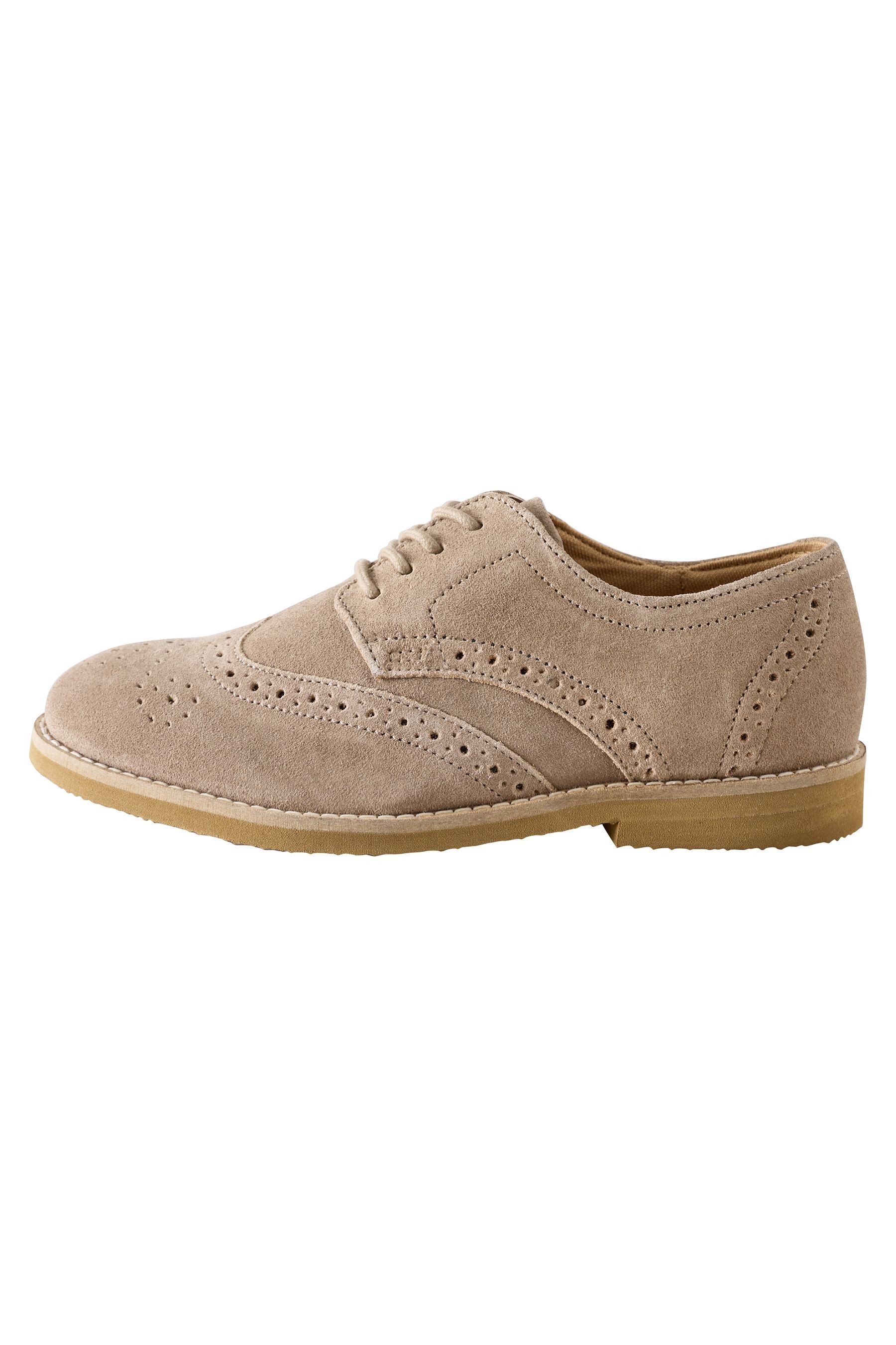 Next Elegante Leder-Brogues, weite Passform Budapester (1-tlg)