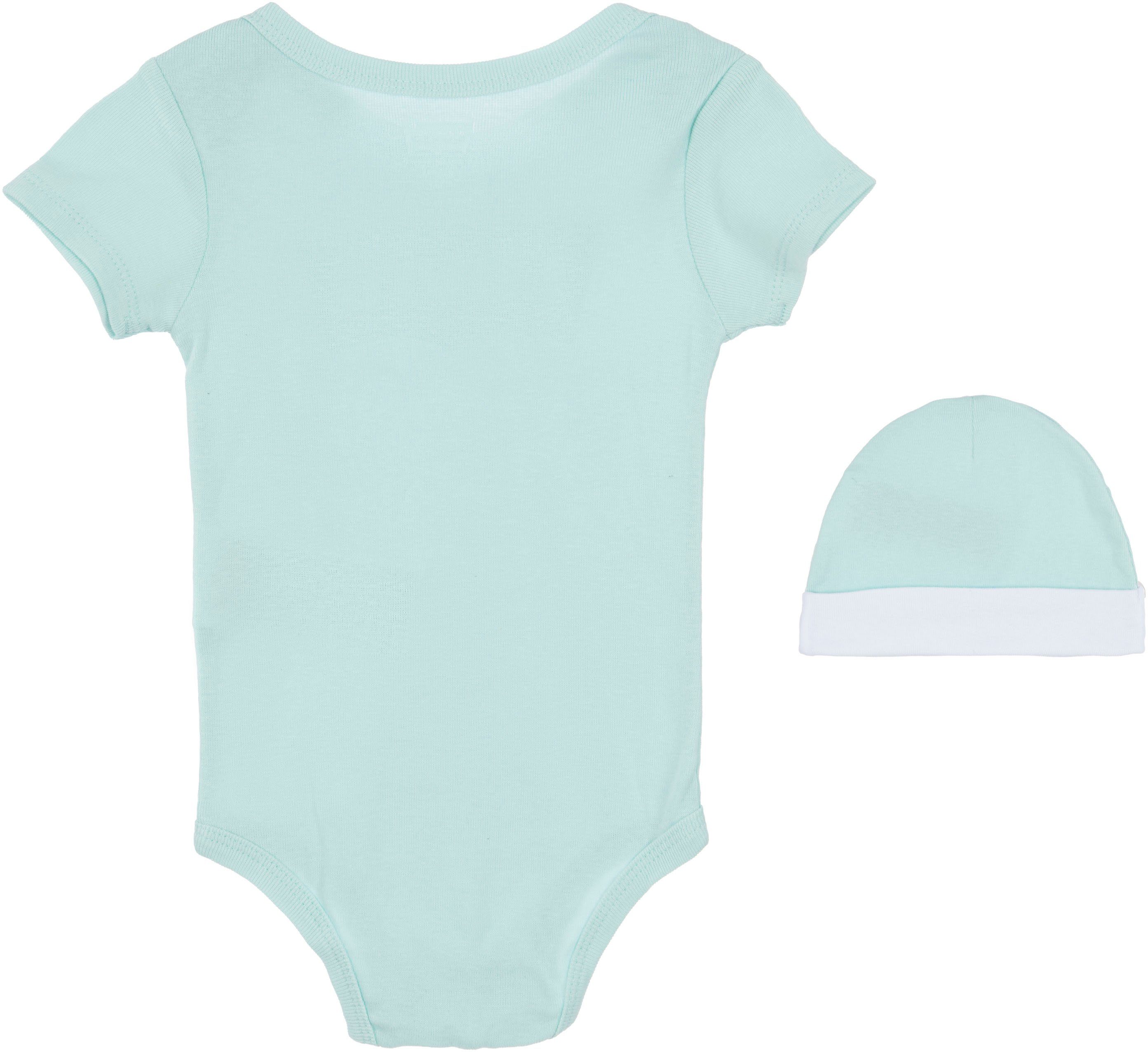 Levi's® Kids UNISEX türkis (Set, 3-tlg) Body Neugeborenen-Geschenkset