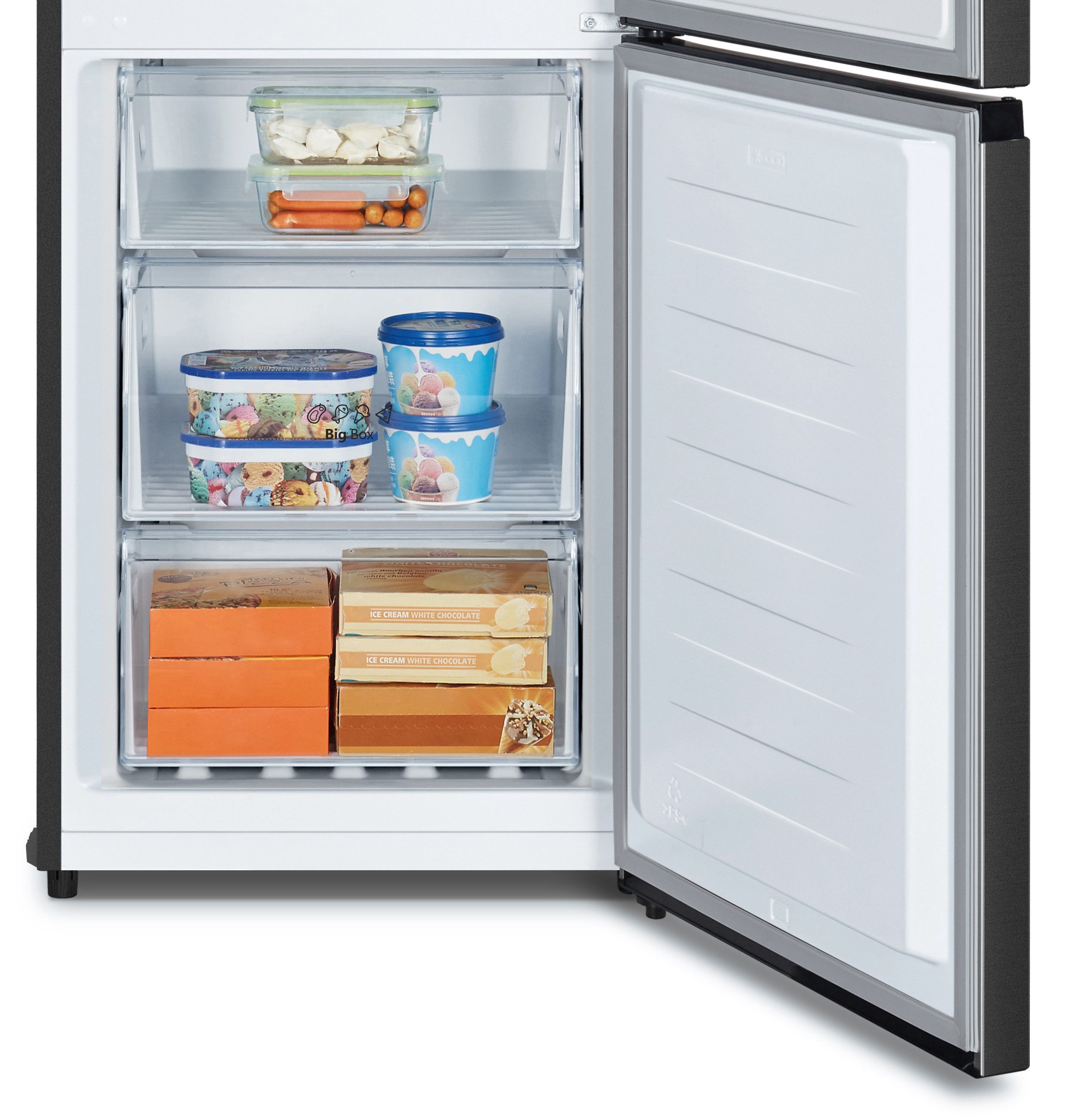 Hisense Kühl-/Gefrierkombination RB3N300NEFA, 187,3 cm hoch, 59,5 cm breit, Total NoFrost