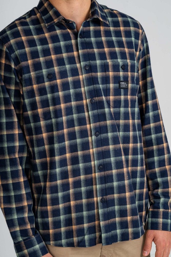 REELL Langarmhemd Alvar Check Shirt
