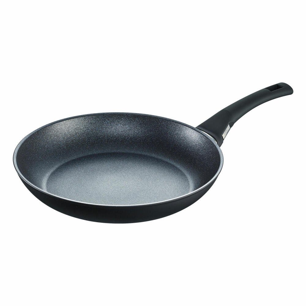 Berndes Bratpfanne Balance Induction Enduro 28 cm, Aluminium (Set, 2-tlg), Mit Spezialglasdeckel