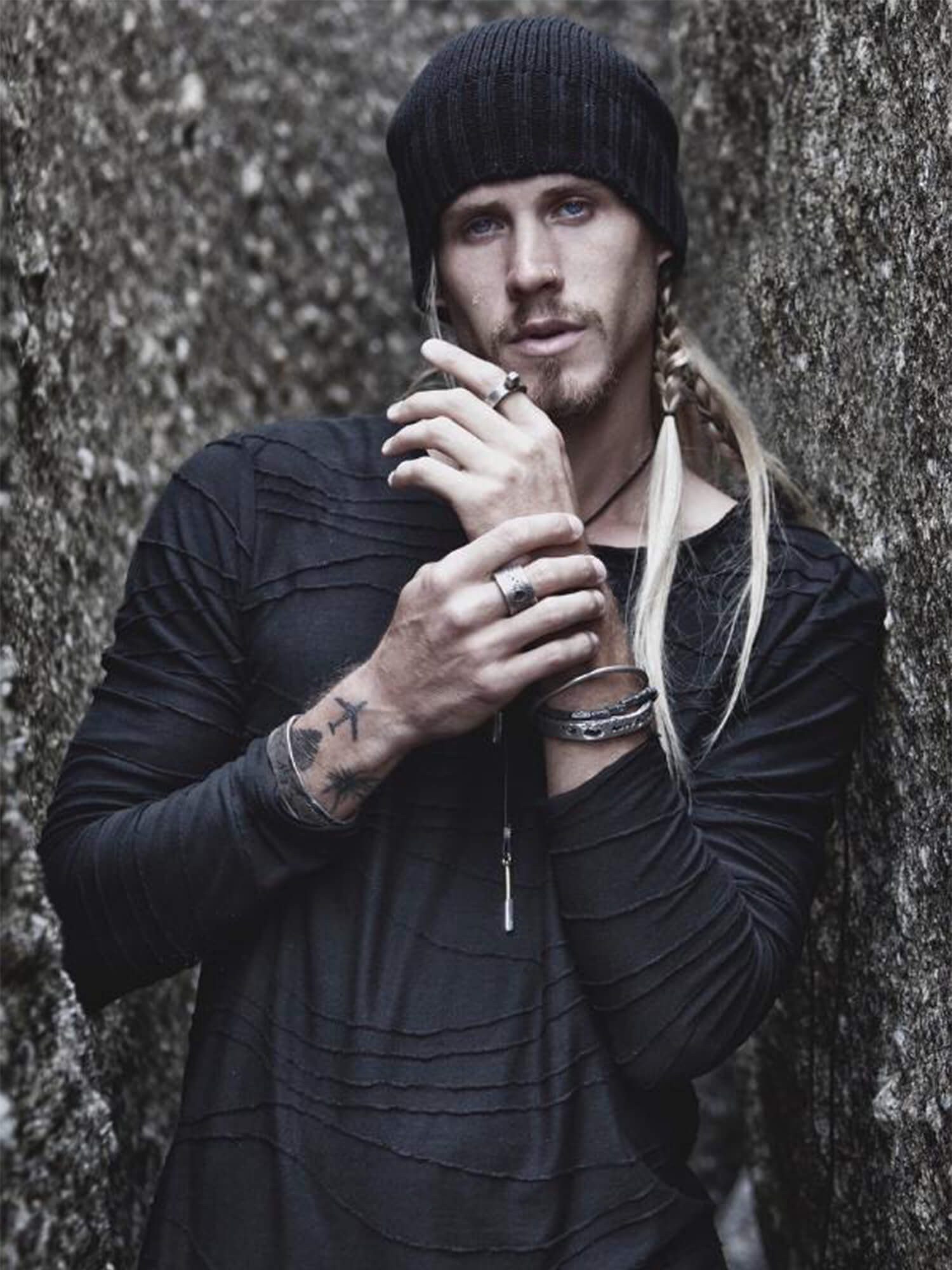 Zeitgeist Langarmshirt WAVE TUCK T