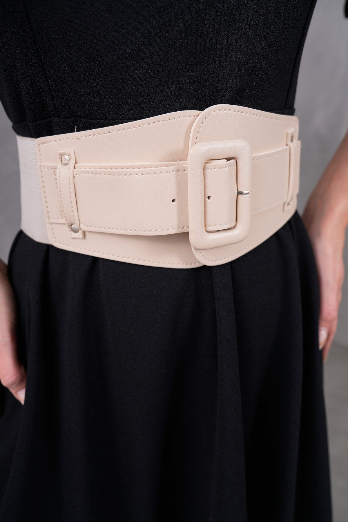 WOMAN VISION Synthetikgürtel Breiter, flexibler Gürtel mit elastischen Deta günstig online kaufen