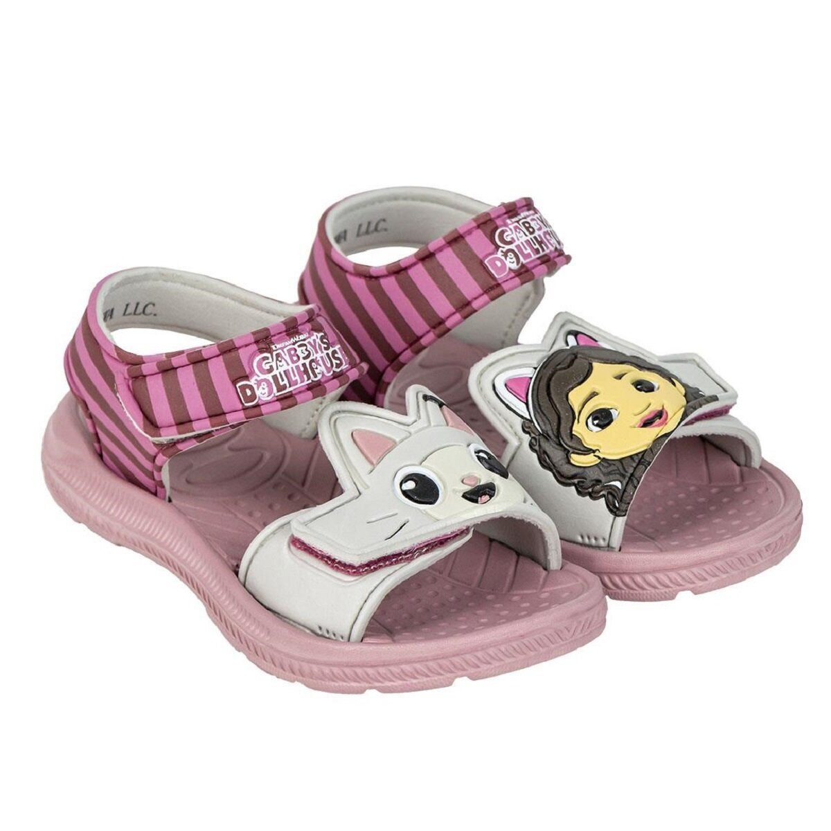 Gabby's Dollhouse Gabby´s Dollhouse Sommerschuhe Sandalen für Kinder Sandale (2-tlg)