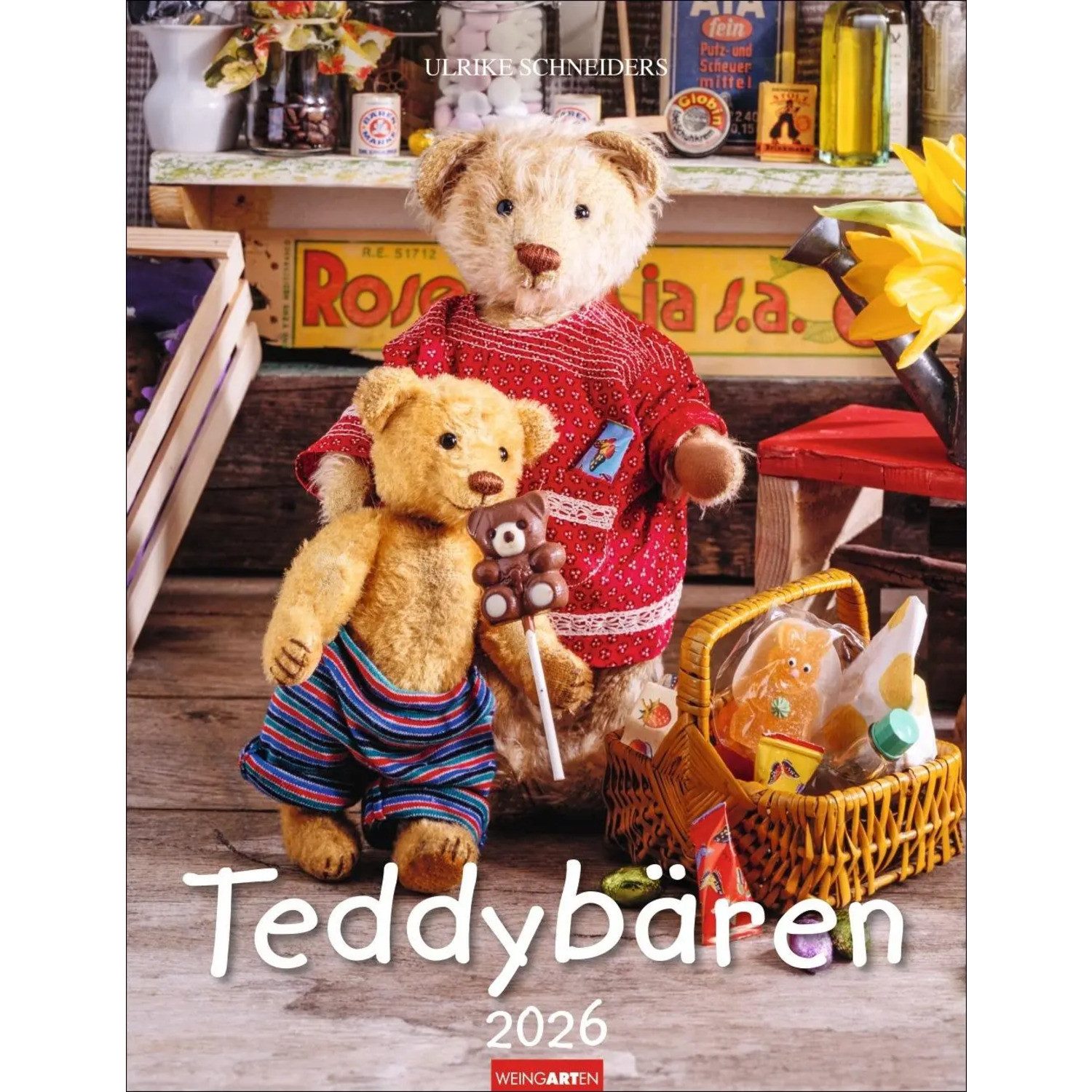 Wandkalender Teddybären Календари 2026