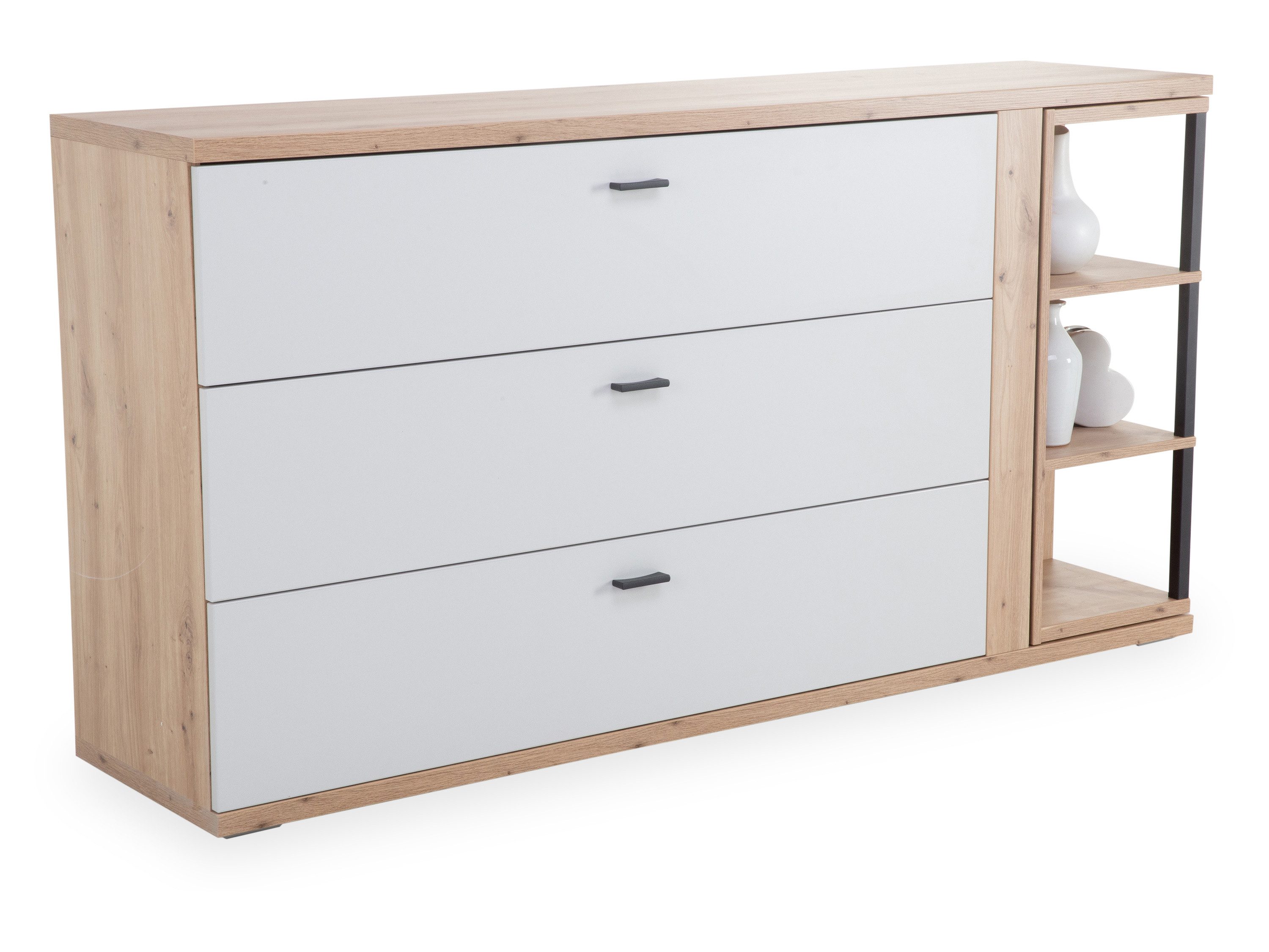 HARPER Sideboard Sideboard HARPER IBIZA BHT 160x83x40 cm braun Kommode Bürokommode