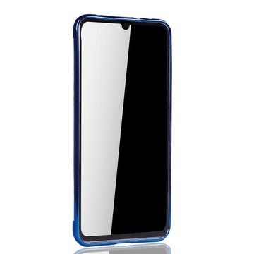 König Design Handyhülle Xiaomi Mi A3, Xiaomi Mi A3 Handyhülle Bumper Backcover Blau