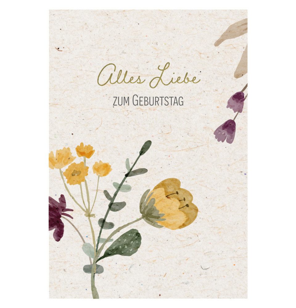 Grußkarten Alles Liebe zum Geburtstag