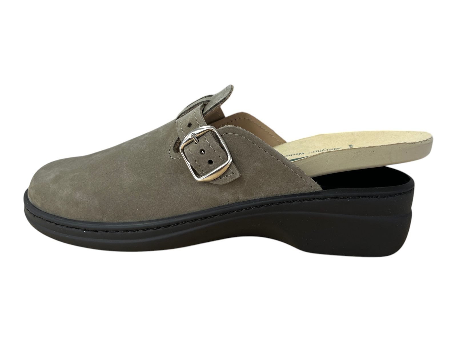 algemare Algemare Damen Clogs Maria-7123 grün Clog