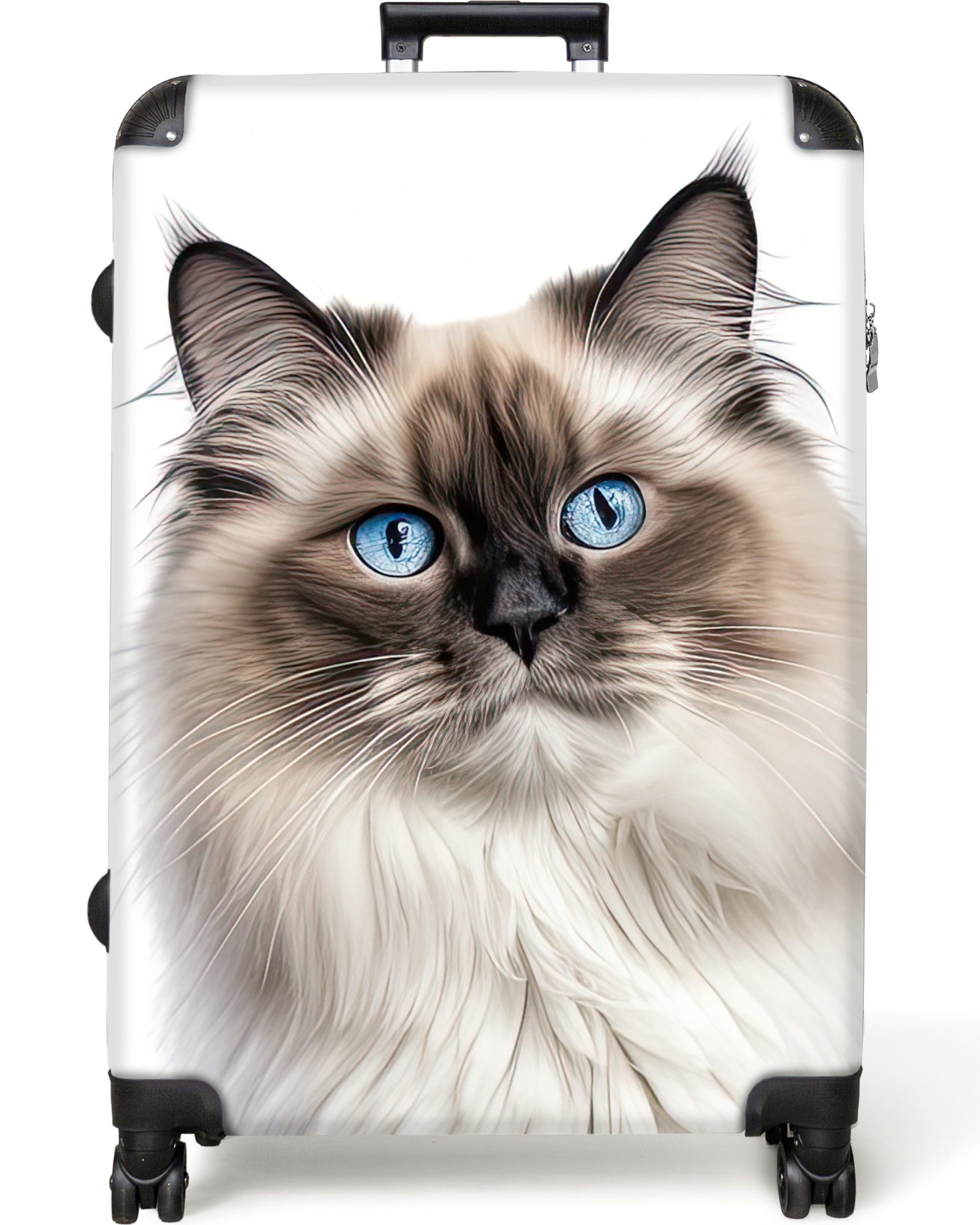 NoBoringSuitcases.com© Hartschalen-Trolley Katze - Haustier - günstig online kaufen