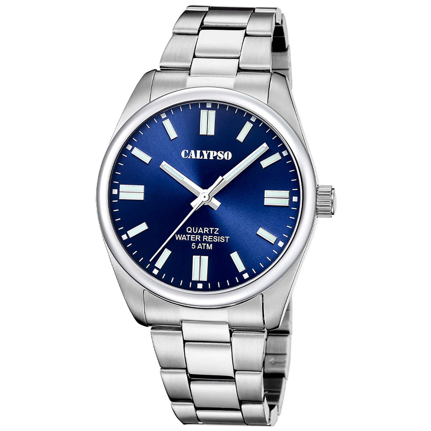 CALYPSO WATCHES Quarzuhr Quarz Stahl/Blau