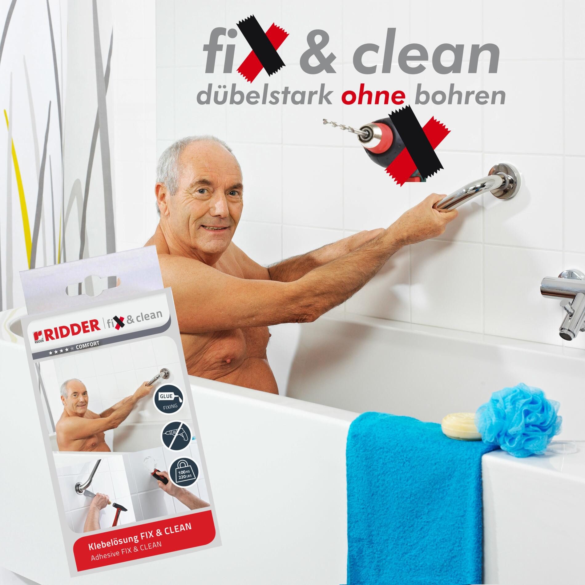 Ridder 2-Komponentenkleber Fix&Clean weiß günstig online kaufen