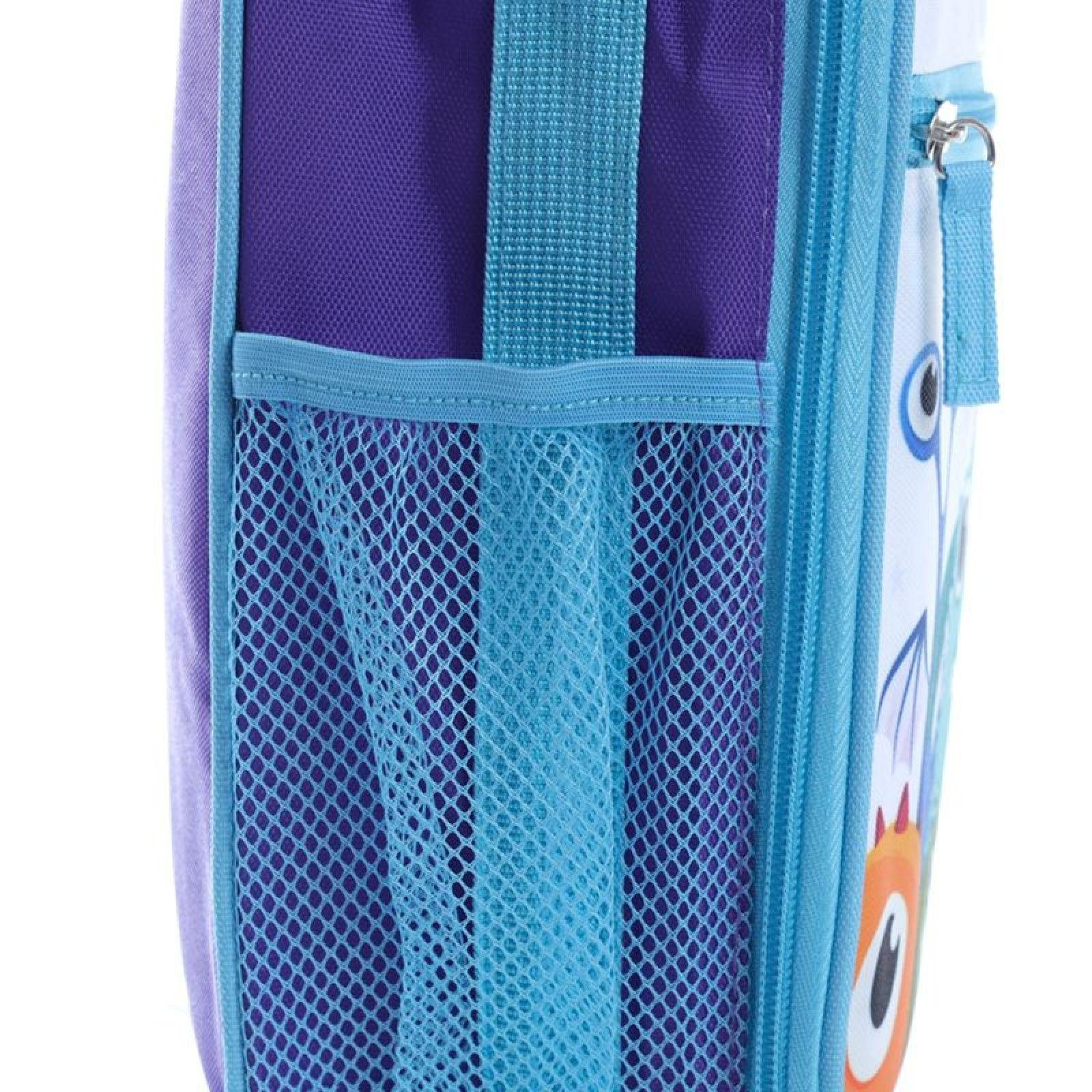 Mini-Kühltasche mit Brotdose und Kühlakku Brottasche Picknicktasche  Lunchtasche - blau