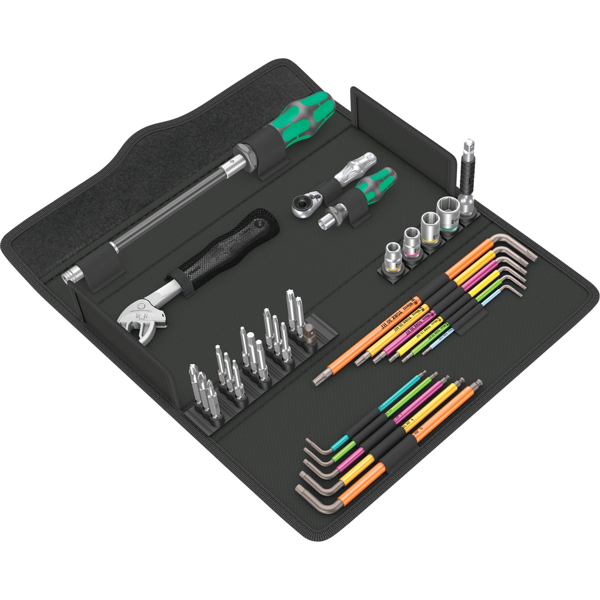 Werkzeugset Wera Kraftform Kompakt F 1, für Fensterbauer
