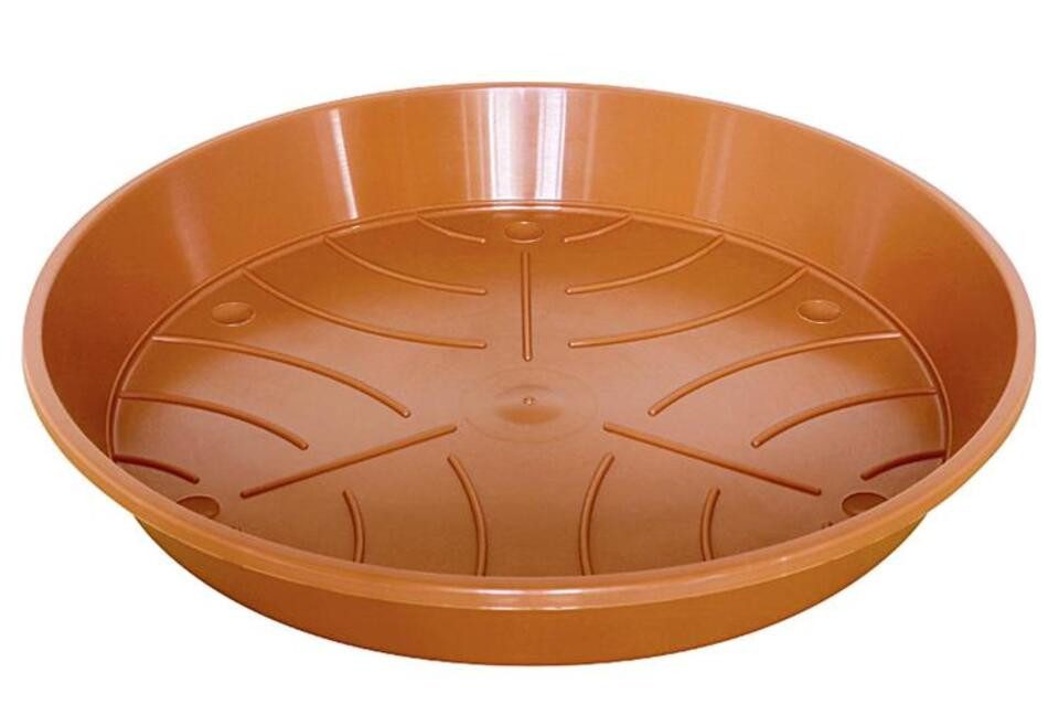 Geli Blumentopfuntersetzer Untersetzer "Standard" 21 cm terracotta, 1-tlg.