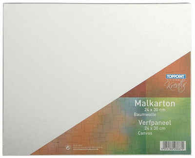 Stylex Schreibwaren Bastelkartonpapier 10x Malkarton 24x30cm Malpappe