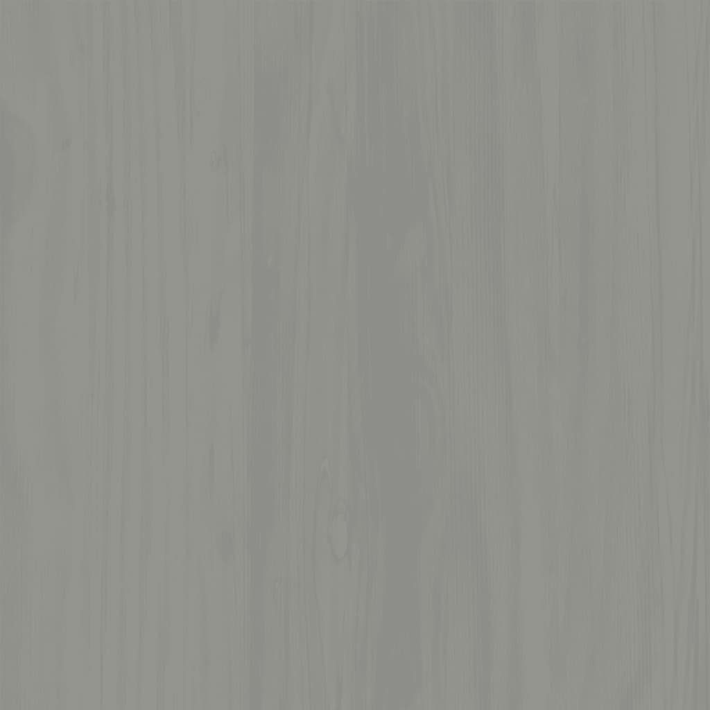 Massivholz Kiefer, 1-tlg. Grau 60x35x96 cm vidaXL VIGO Schuhregal Schuhschrank