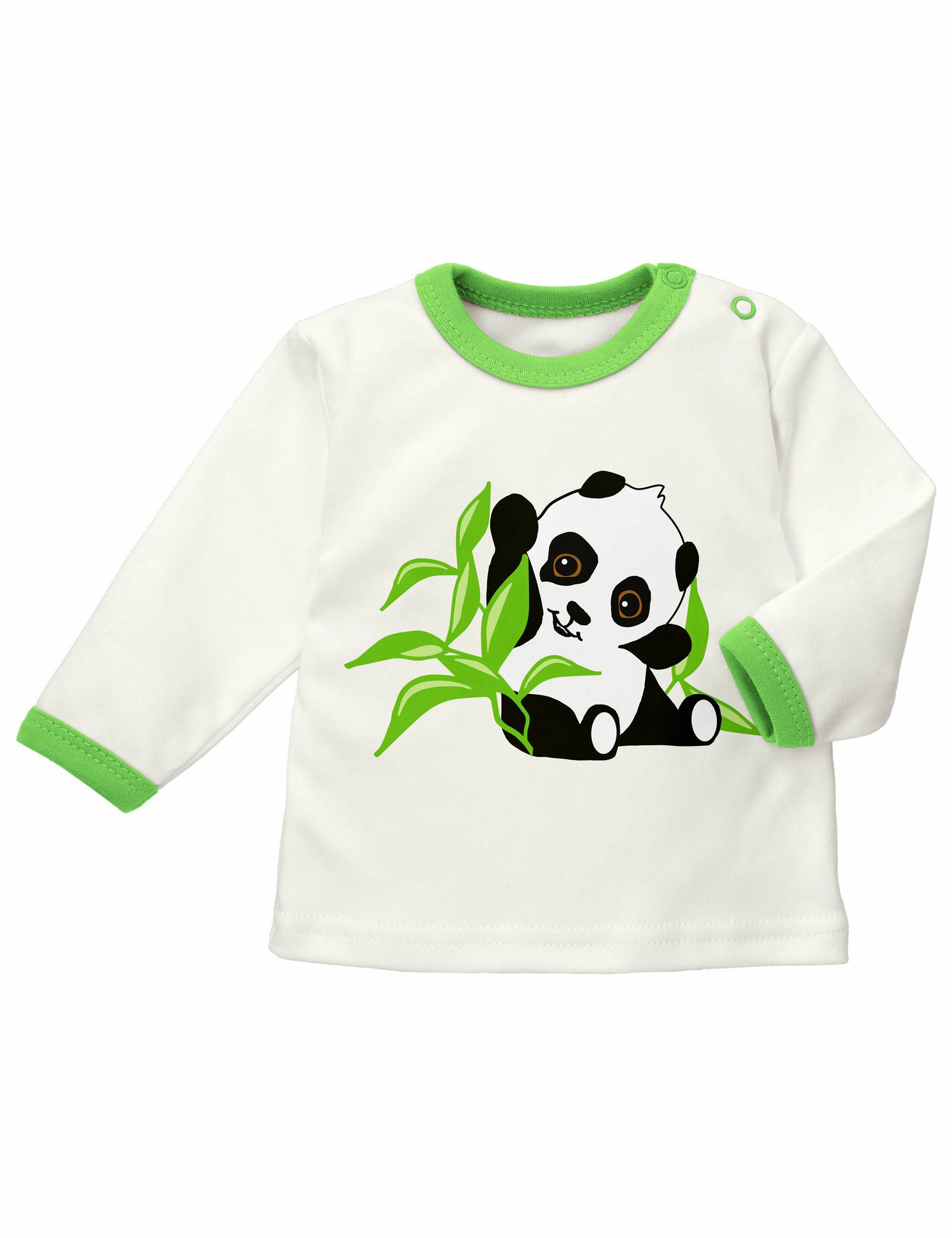 Baby Sweets Langarmshirt Shirt Happy Panda (1-tlg) | Shirts