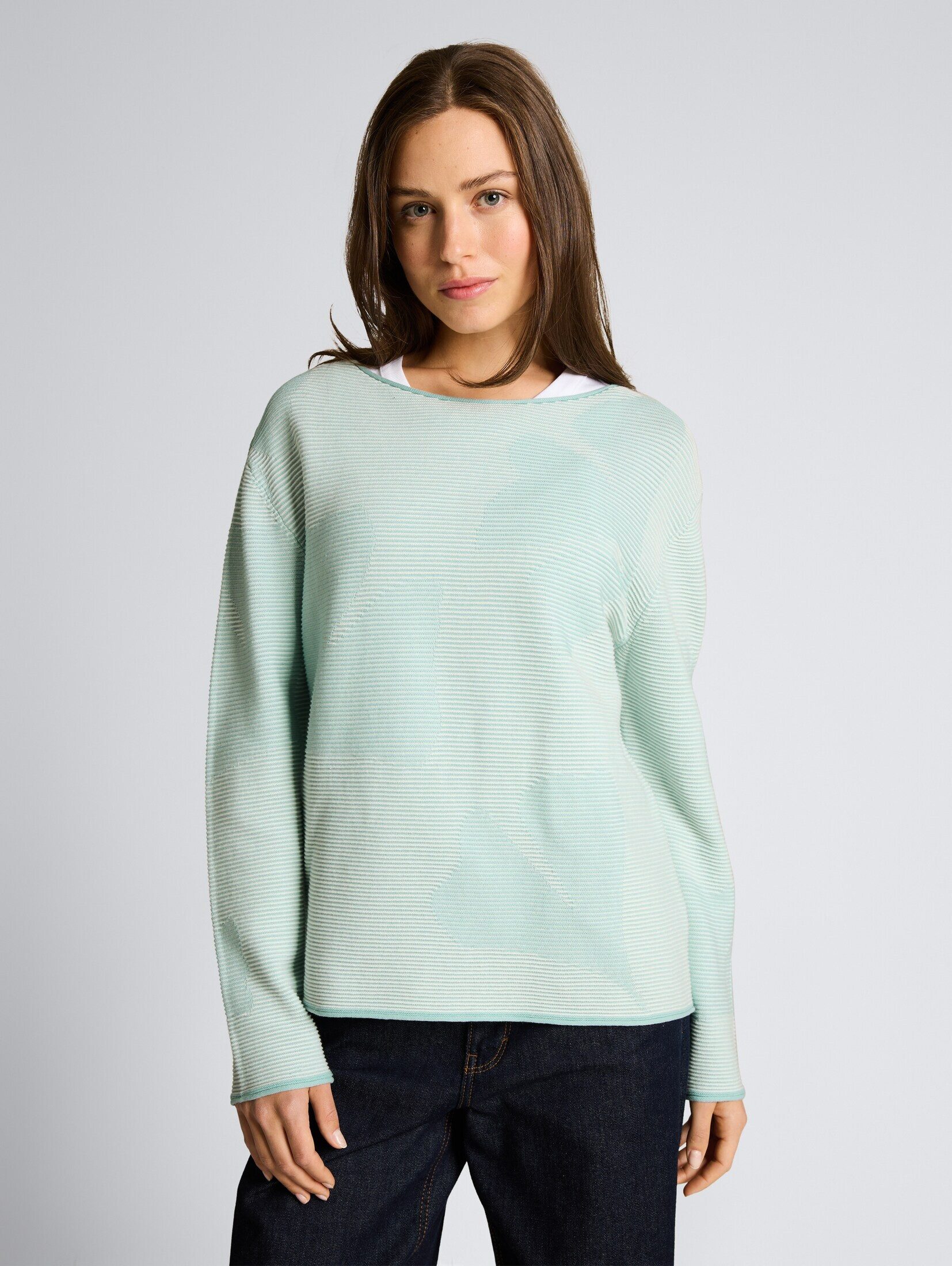 TOM TAILOR Strickpullover Pullover & Strickjacken Strickpullover aus Baumwolle