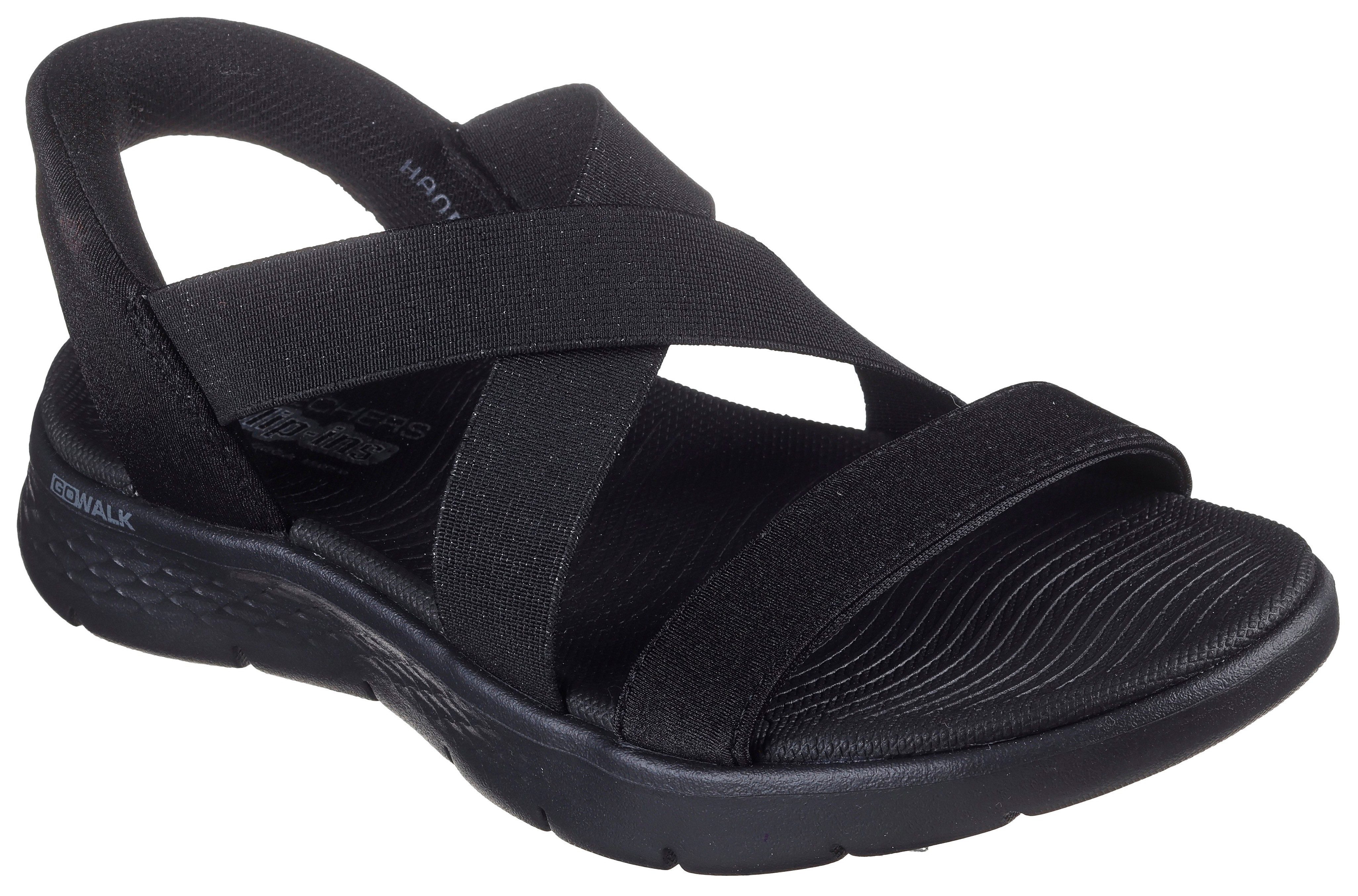 Skechers GO WALK FLEX SANDAL-GLIMMER UP Sandale Sommerschuh, Schlupfschuh m günstig online kaufen