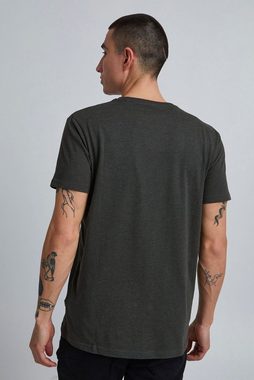!Solid T-Shirt Einfarbiges Rundhals Basic T-Shirt (1-tlg) 4115 in Dunkelgrau