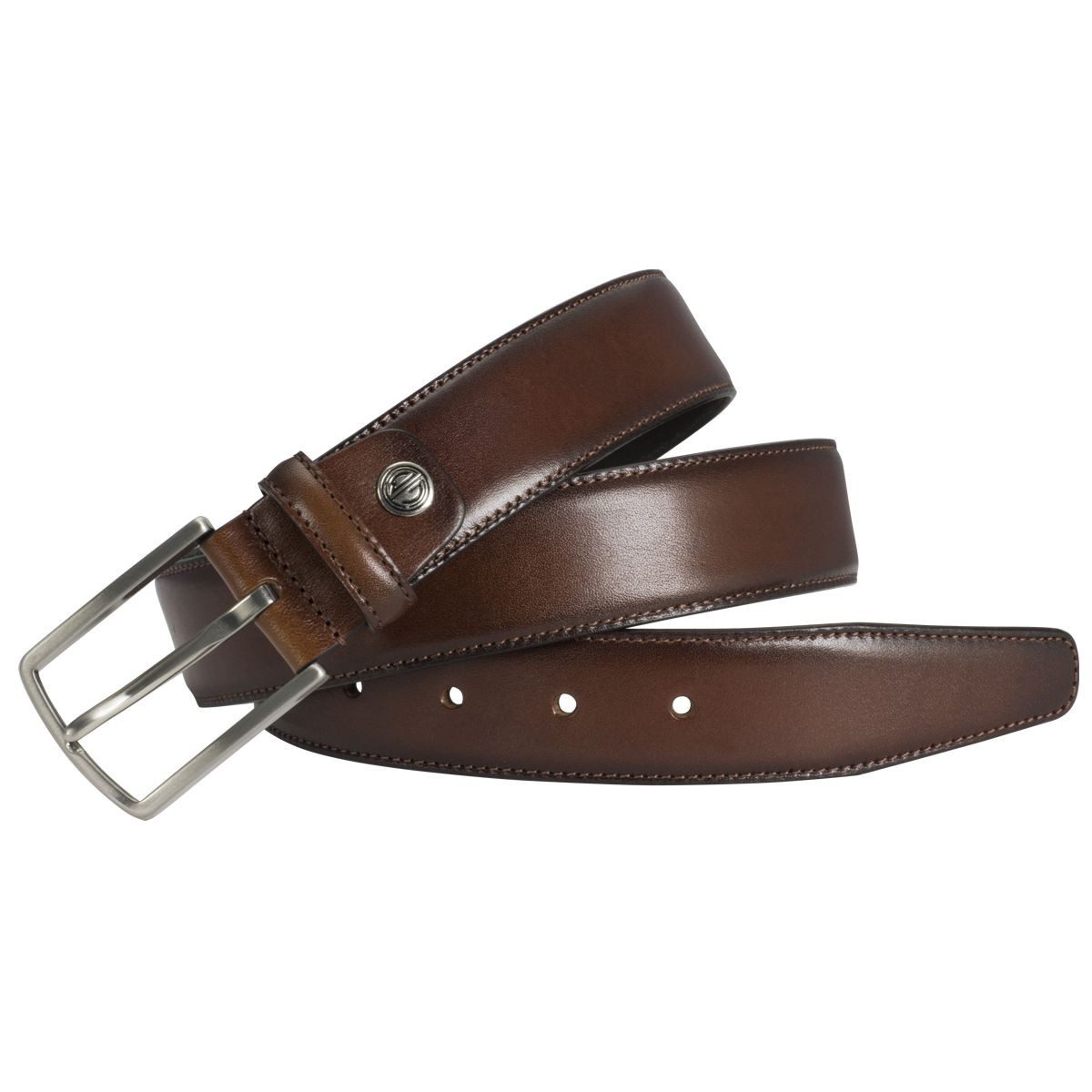 LINDENMANN Ledergürtel - Männer Gürtel 35cm - Businessmode - Casual Gürtel