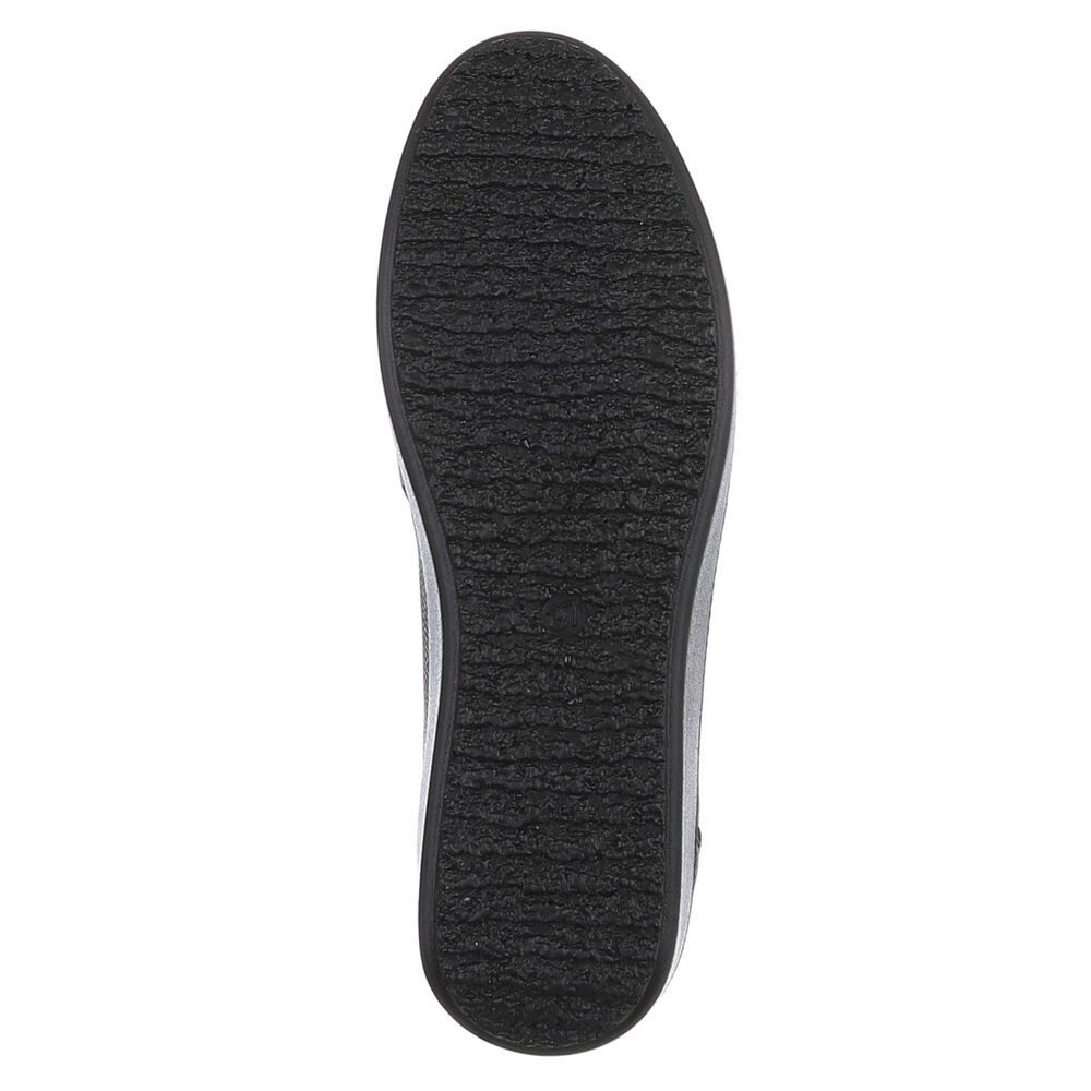 Ital-Design Damen Slipper mit Schlupfeinstieg und Komfortsohle Slipper (91783529) Keilabsatz/Wedge Mokassins in Schwarz