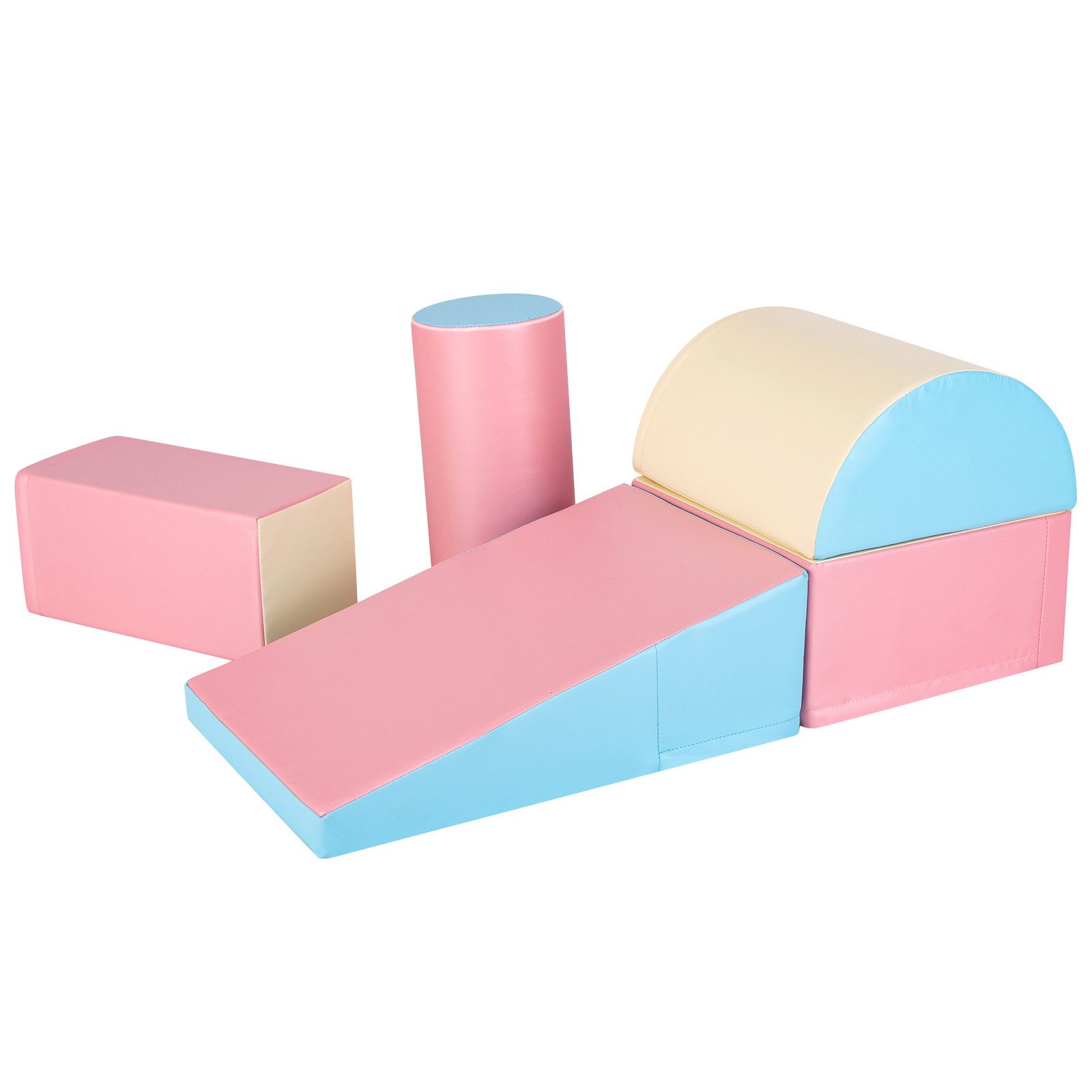 COSTWAY 5TLG. Schaumstoffbausteine Spielbausteine, für Baby & Kinder