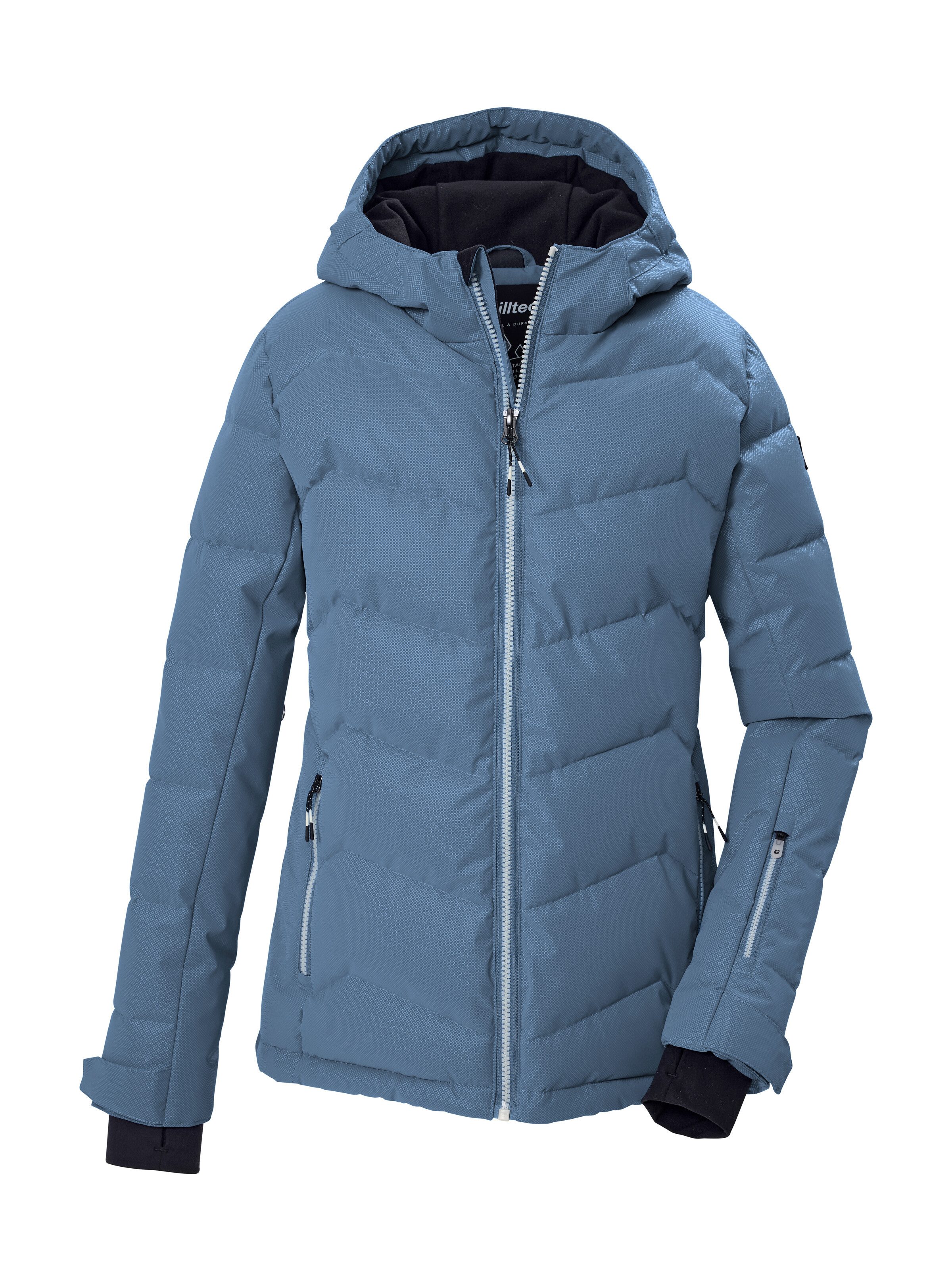 Killtec Skijacke KSW 192 GRLS SKI JCKT Glanz-Optik, 10.000 mm Wassersäule, verstellbare Details