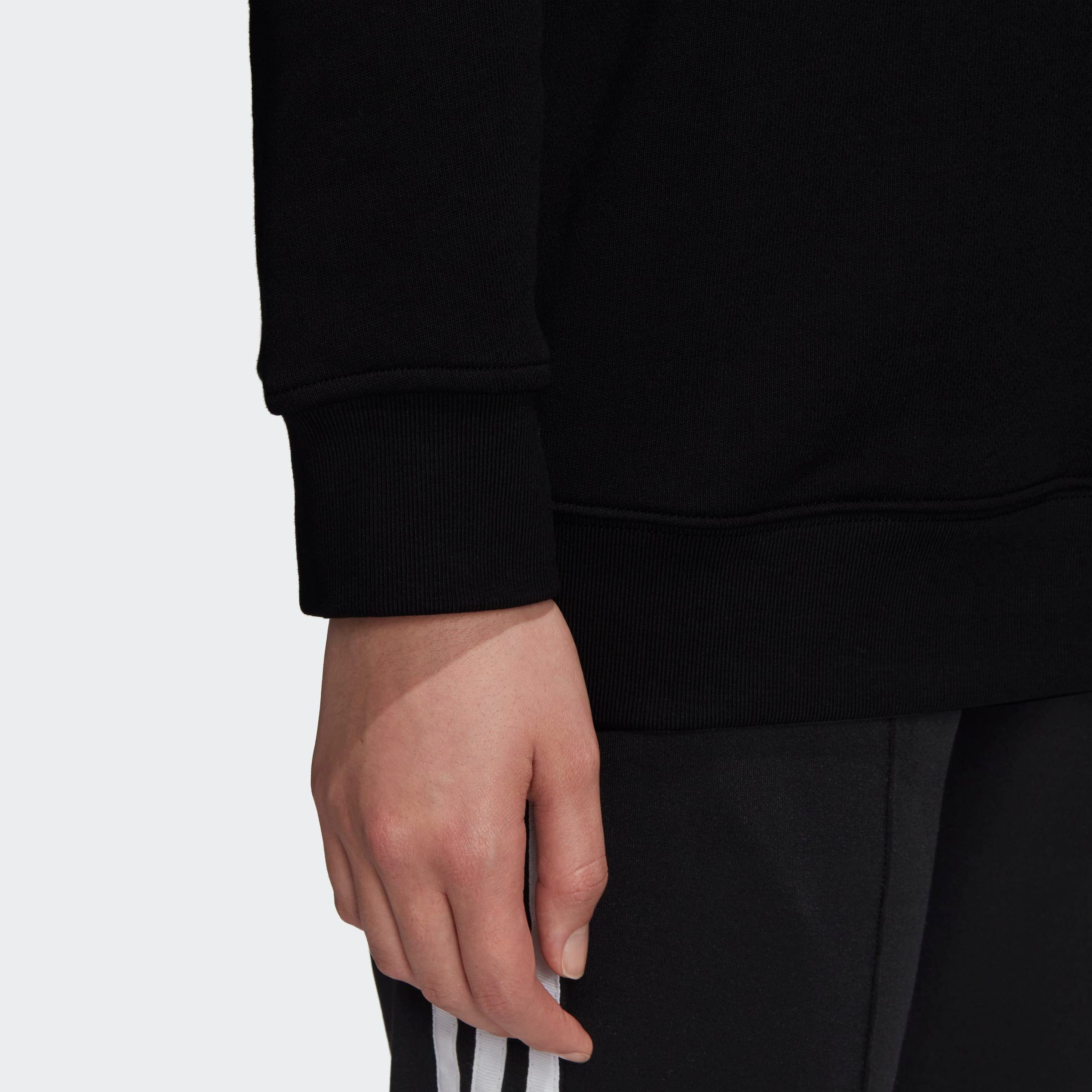 TREFOIL Originals Sweatshirt adidas BLACK/WHITE