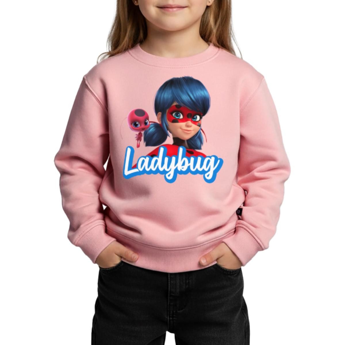Sweatshirt Miraculous Ladybug Tikki Kinder Premium Pullover