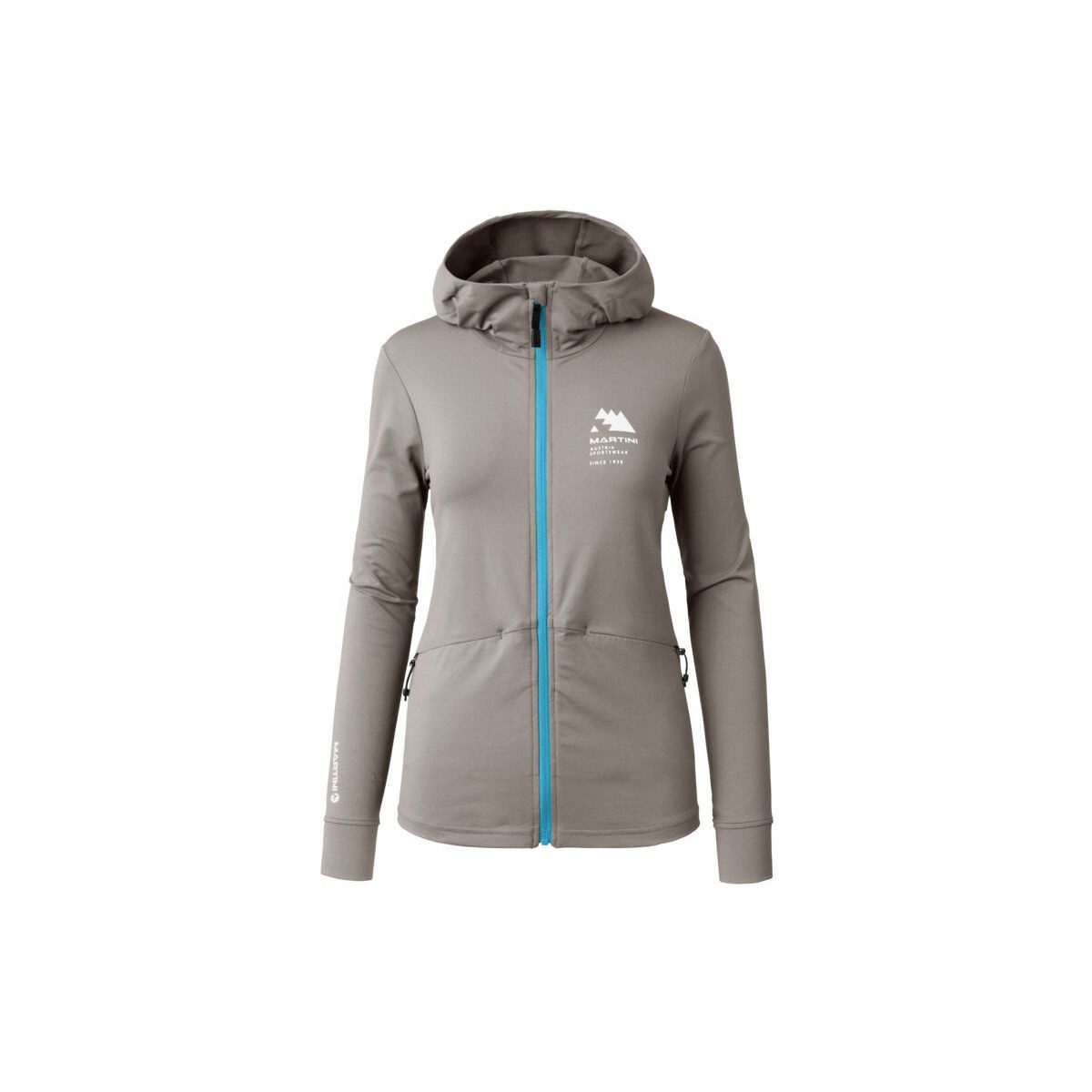 MARTINI Fleecejacke Sunrise Midlayer Jacket W Atmungsaktive und nachhaltige Jacke für Outdoor-Aktivitäten, die